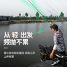 汉鼎一号黑坑鱼竿手竿6h8H19调超轻超硬黑棍鱼竿罗非竿飞磕钓鱼竿4.5m 实拍图