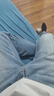 Levi's李维斯冰酷系列26年春夏新款牛仔裤男直筒凉感防晒夏薄款505裤子 蓝色 34 (32) 实拍图