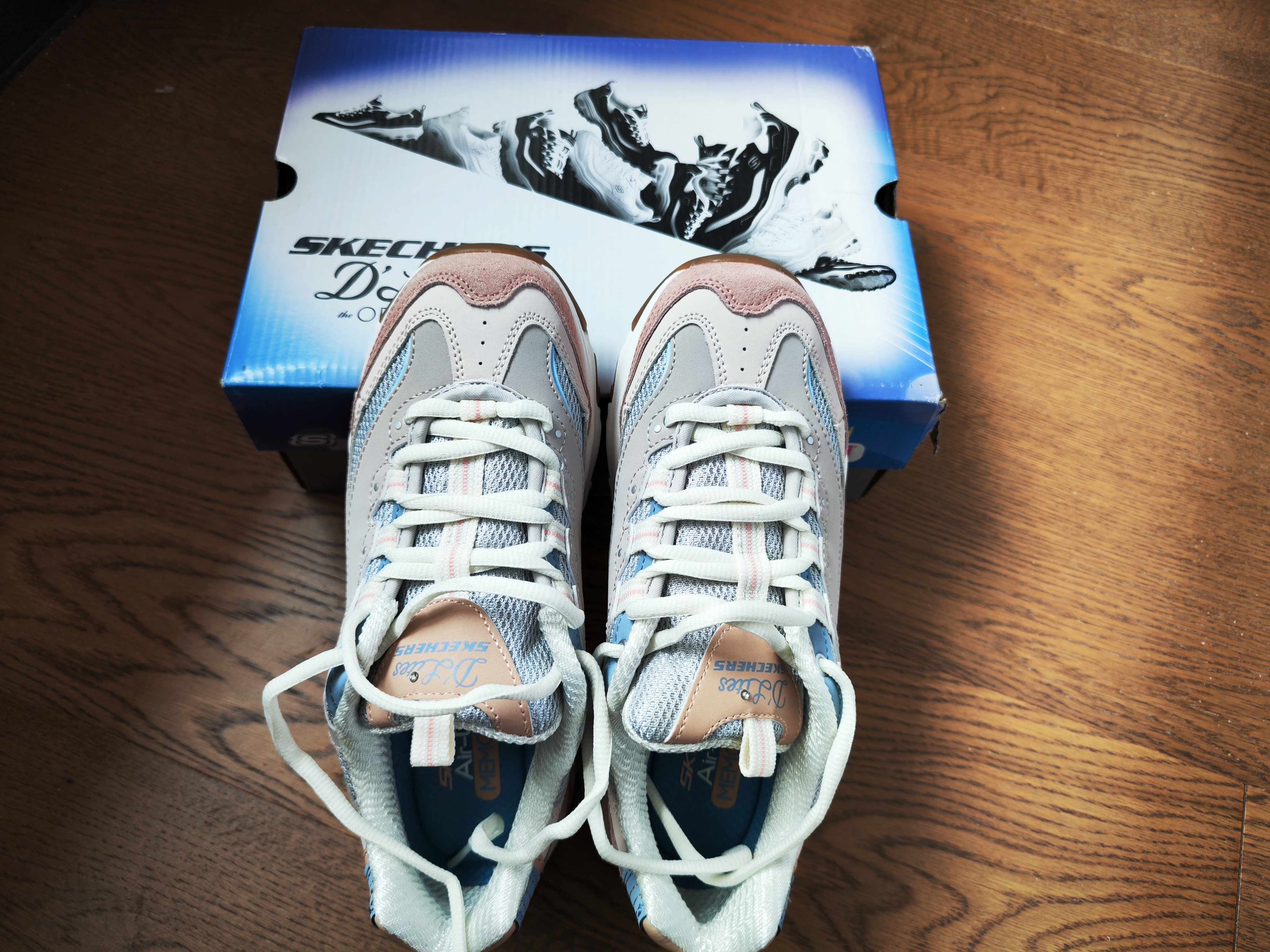 斯凯奇（Skechers）奶茶熊女鞋夏厚底老爹鞋软底熊猫鞋休闲运动鞋149238 实拍图