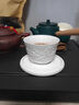 蕉夏景德镇十二生肖主人杯单杯高端功夫茶杯子素烧陶瓷茶具白瓷建盏杯 生肖-虎 实拍图