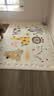 慢说客厅地毯婴儿儿童房爬爬垫卧室加厚防滑奶油风茶几地毯 140*200cm 实拍图
