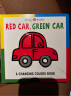 英文原版 Red Car, Green Car 绘本纸板机关书 0-3-6岁 提升孩子动手能力 实拍图