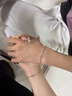 VLIFE莫比乌斯手链男款嘻哈钛钢男士手链小众设计学生情侣手链生日礼物 莫比乌斯  手链 实拍图