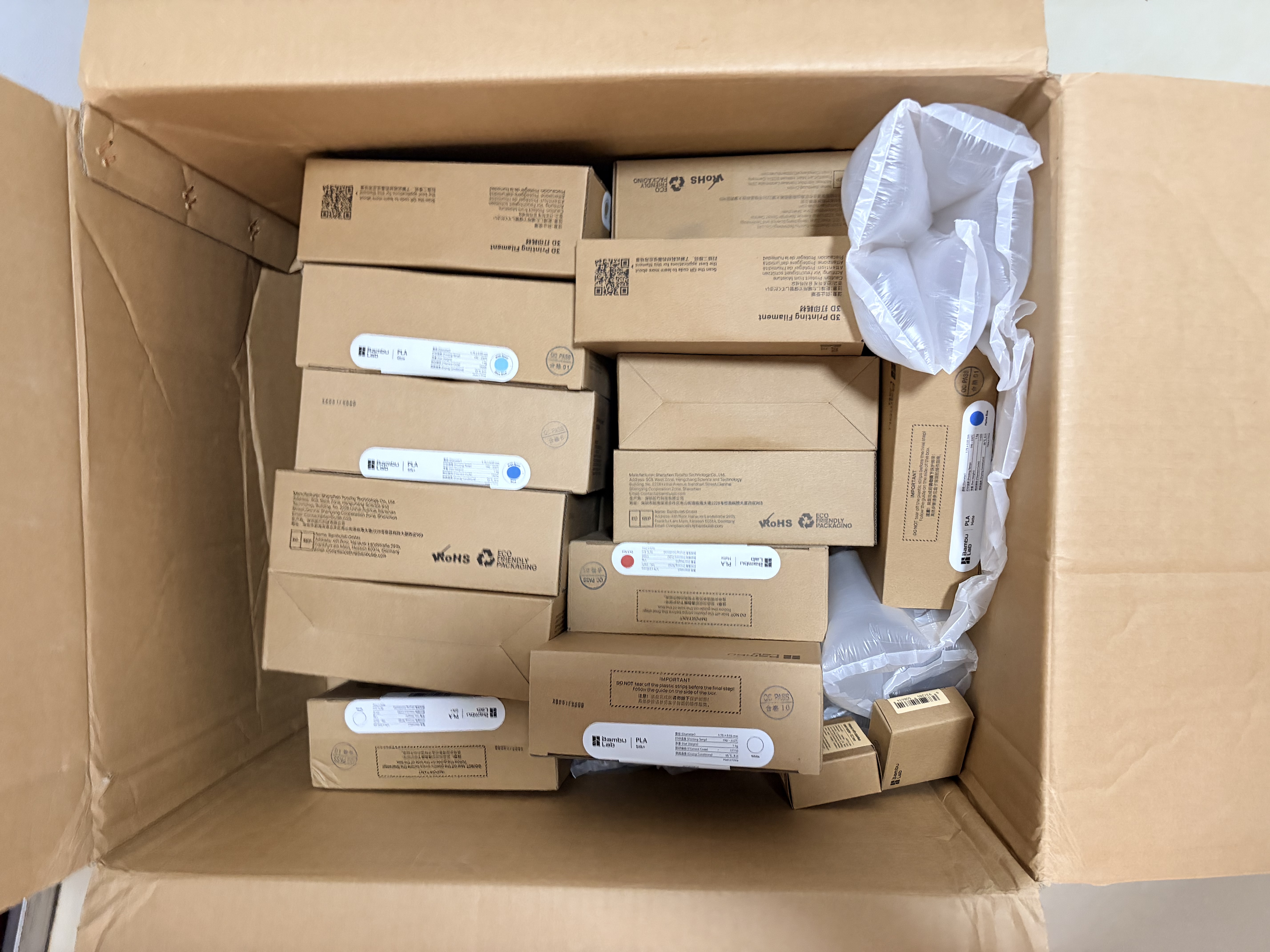 拓竹PLA Matte哑光 3D打印耗材 高韧性易剥离高速易打印 RFID智能参数识别 草绿色11500 无料盘 实拍图
