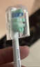 飞利浦（PHILIPS）电动牙刷头W2亮白型官方原装欧洲进口适配钻石1/3/3pro/CI/导航刷系列刷柄  3支装HX6063/96 黑 实拍图