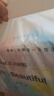 洁丽雅（Grace）一次性洗脸巾宝宝口水巾洁面巾干湿柔巾珍珠纹柔巾 80抽/包*6 实拍图