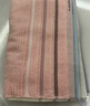 金号纯棉无捻吸水方巾 小熊卡通运动 兰/粉 2条装 35*34cm 44g/条 实拍图