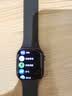 Apple/苹果 Watch S11 智能手表GPS款46毫米深空灰色铝金属表壳黑色运动型表带M/L MEVP4CH/B 实拍图