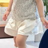优衣库婴幼儿幼儿松紧裙裤宝宝短裙短裤481791 01 乳白色 90 实拍图