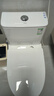 九牧（JOMOO）马桶家用一级水效防臭卫浴虹吸式马桶坐便器大冲力抗菌卫生间坐厕 无棱内壁【升级50大管径】11396 305坑距(2515城包安装) 实拍图