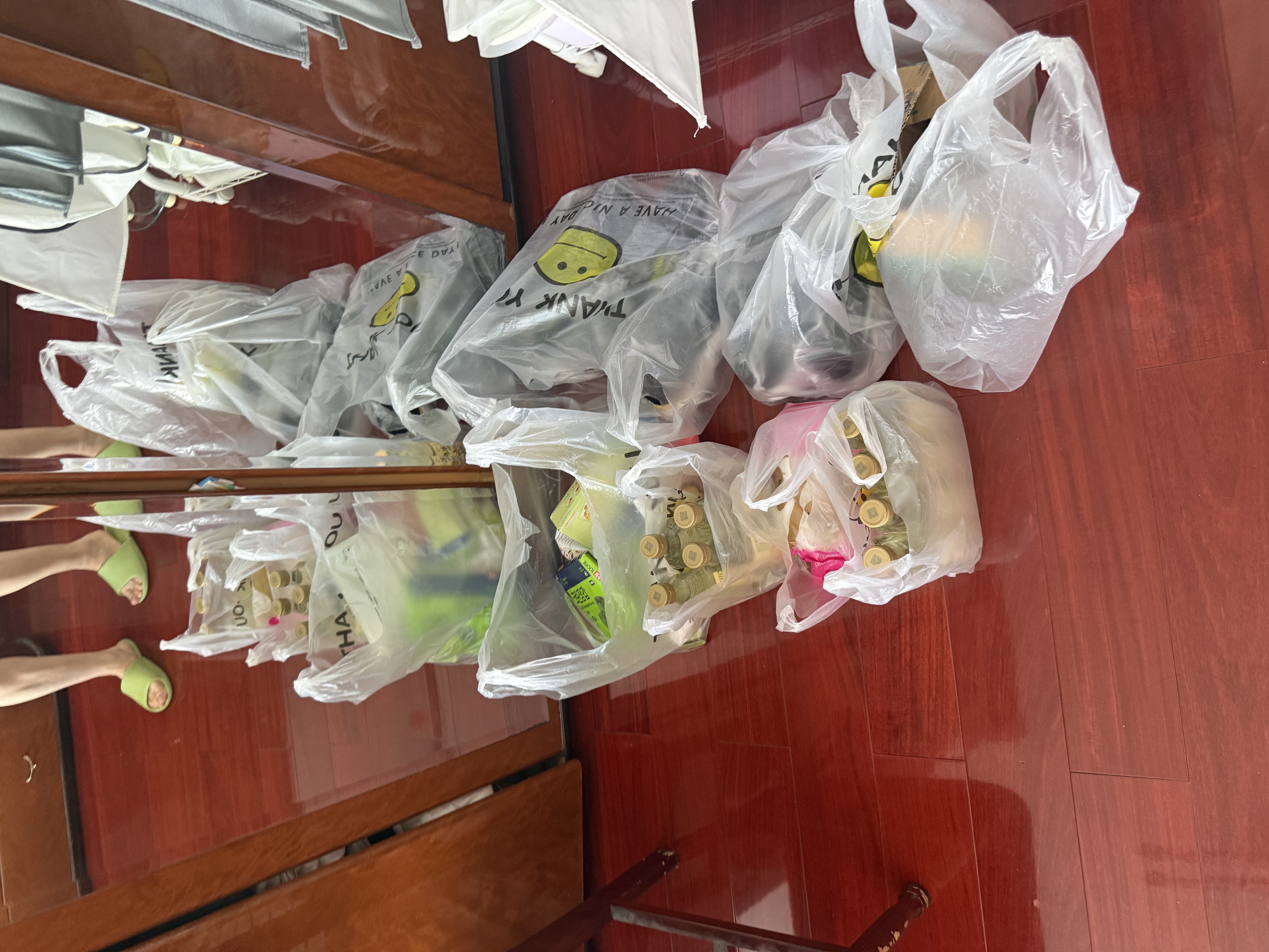 登比塑料袋加厚无异味背心袋购物袋透明手提袋超市方便袋36*56cm100只 实拍图