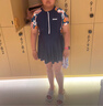 梵迪拉（F.DYRAA）泳衣女夏遮肚连体游泳馆海边显瘦游泳三件套11015藏蓝裙式连体4XL 实拍图