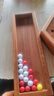 紫湖跳棋大号棋子木质抽屉棋盘60颗棋子套装12颗备子儿童益智玩具 实拍图