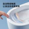 东鹏（DONGPENG）官方马桶无棱内壁坐便器大冲力漩涡虹吸式轻音节水防臭普通马桶 【W633105】360°漩涡劲冲 300/400mm【非标定制联系客服备注】 实拍图