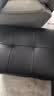 芝华仕（CHEERS）真皮劳伦斯沙发中古风意式客厅直排家具芝华士新款3139黑皮脚踏 实拍图
