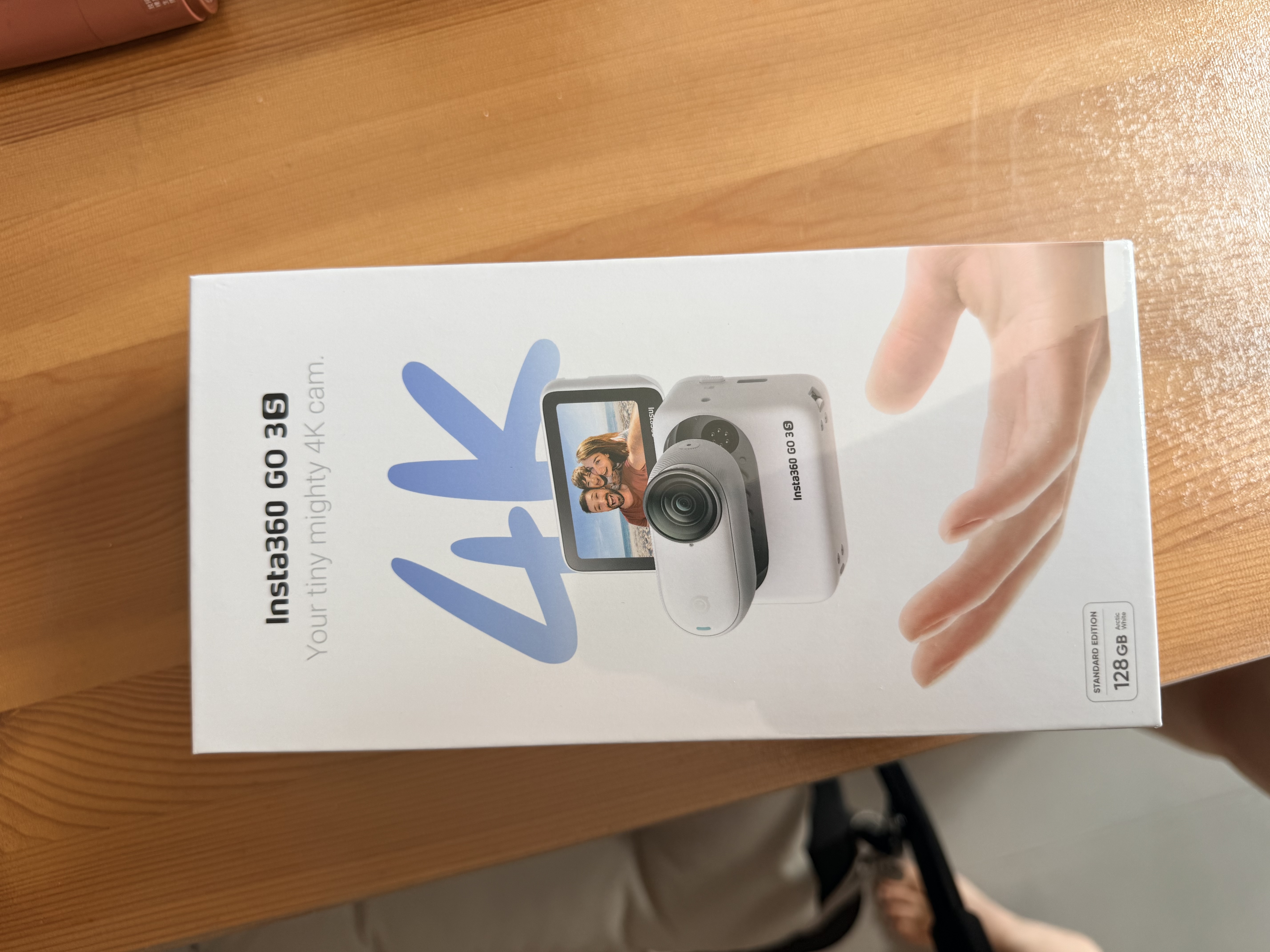 影石Insta360影石【旗舰首发】GO 3S 4K拇指相机Vlog骑行亲子宠物运动相机摄像机口袋相机（灵动白128G标准版） 实拍图