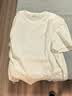 布先生春夏季短袖T恤男士纯棉小白T纯色内搭打底衫 白色 2XL(185) 实拍图