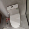 九牧（JOMOO）马桶家用一级水效防臭卫浴虹吸式马桶坐便器大冲力抗菌卫生间坐厕 镇店热卖【升级无棱】11370 305坑距(2515城包安装) 实拍图