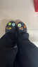 卡骆驰（CROCS）檀健次同款经典泡芙洞洞鞋百舒适男沙滩鞋女鞋休闲鞋|207521 黑色-001(含智必星) 35 (210mm) 实拍图