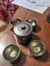 容山堂纯钛户外旅行茶具快客杯露营泡茶器便携式泡茶壶家用一人茶具 竖耳旅行泡茶壶-一壶四杯 实拍图