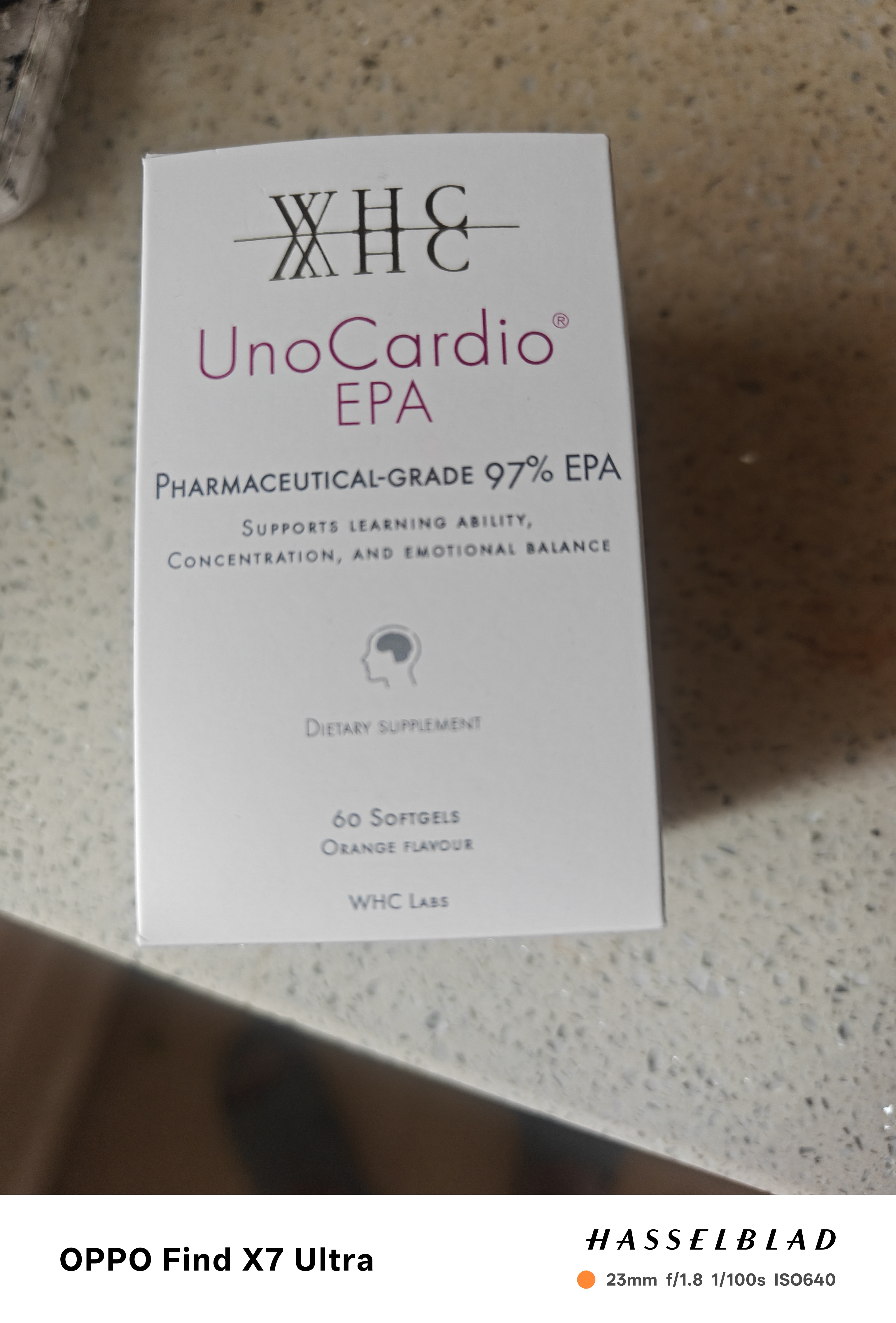 WHC小天使97%EPA高纯度深海鱼油omega3鱼油dha进口中老年软胶囊60粒 实拍图