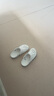 卡骆驰（CROCS）贝雅卡骆班洞洞鞋|205089 白/深蓝-126   37 /38(230mm)   实拍图