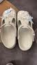 卡骆驰（CROCS）经典玛丽珍芭蕾洞洞鞋|210581 亚麻色   40 (250mm) 实拍图