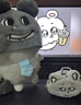 名创优品（MINISO）美叽与大鼠系列公仔毛绒玩具玩偶抱枕生日礼物女 8寸偷感 实拍图