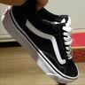 万斯（VANS）范斯经典款Old Skool黑色低帮复古鞋 Vans经典街头男女板鞋夏季新 黑色 36 _鞋内长22.5cm 实拍图