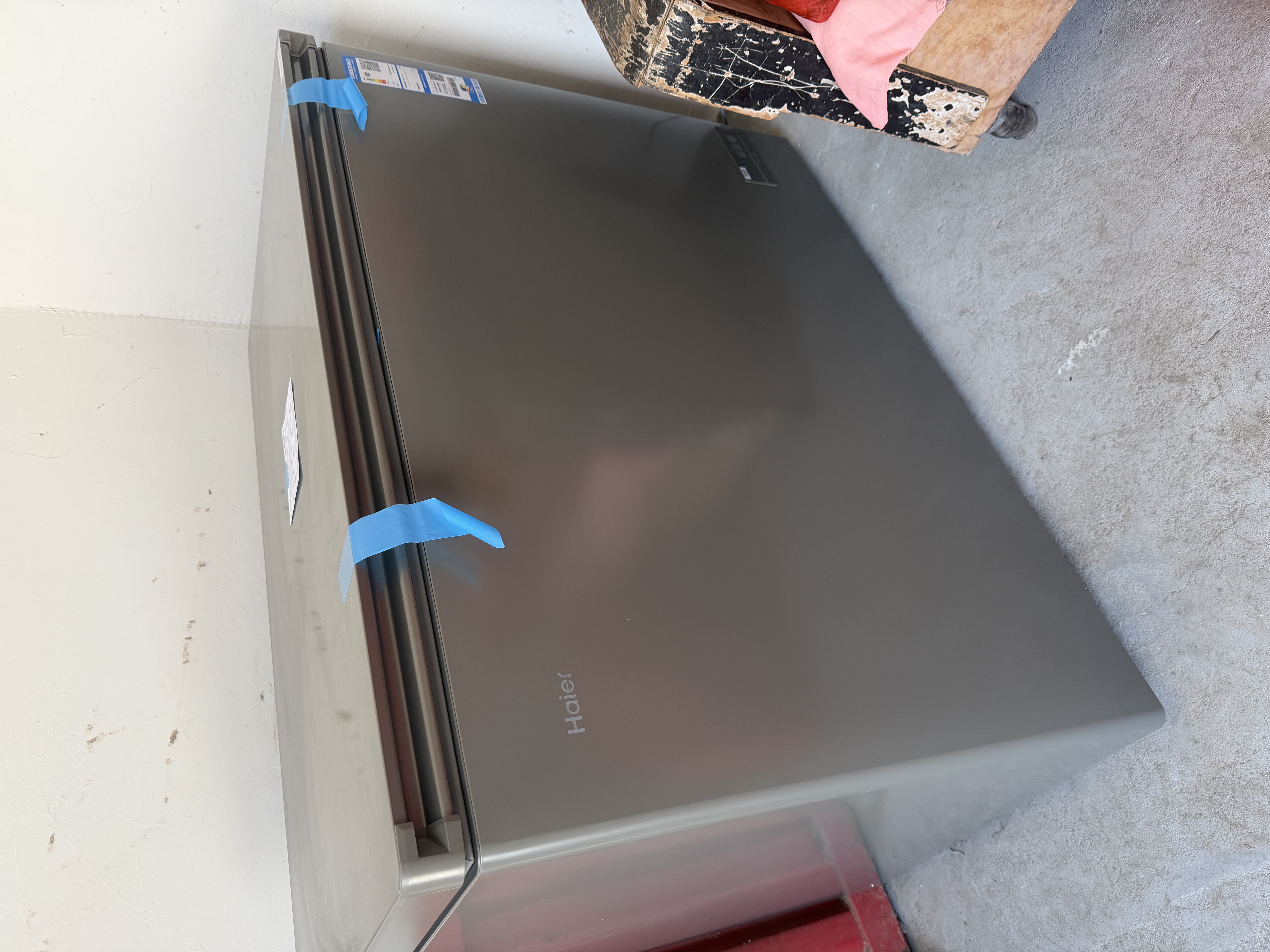 海尔（Haier）300L单温冰柜小型家用小冰柜减霜一级能效大容量深冷冷柜小冰箱BC/BD-300GHEPCD 实拍图