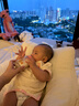 优衡 儿童沙发婴幼儿可爱舒适小沙发宝宝家用懒人沙发儿童座椅LRY-24 米白色【真·升级 TPU棉】可拆洗 实拍图