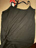 浪莎（LangSha）女背心夏季吊带性感外穿内搭打底衫上衣百搭显小吊带薄款 黑色Y吊带 均码 （80斤-130斤） 实拍图