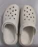 卡骆驰（CROCS）新款厚底云朵洞洞鞋送女友礼物206750 骨白色 38 -39 实拍图