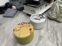 顾恩小凳子家用椅子门口换鞋凳可爱布艺圆凳沙发矮凳软座网红板凳坐凳 圆墩【花猫】 实拍图