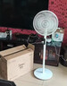 美的（Midea）幸运草安睡风扇直流变频电风扇落地扇四叶草一级能效轻音省电桌面台式立式两用电扇家用节能扇 【一键直拆水洗 智能风随温变】语音SDJ30JL 实拍图