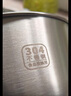 利仁（Liven）小钢人不锈钢0涂层电煮锅分体式小电锅电蒸锅小型1-2人电火锅蒸煮一体多功能锅2L配蒸笼DHG-J1851 实拍图