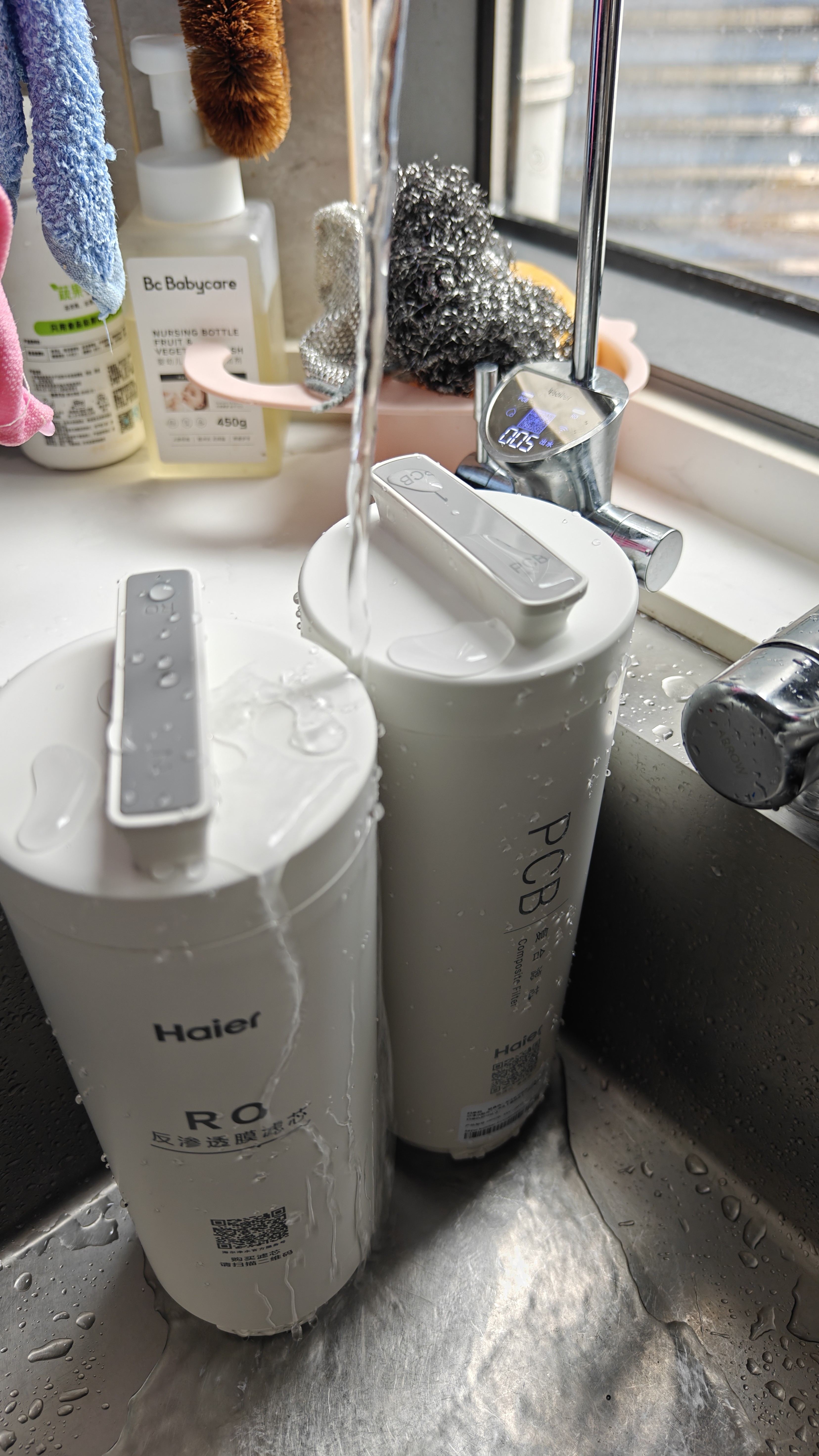 海尔（Haier）净水器滤芯PCB+RO反渗透系列适配HRO4H/6/8/10/12官方旗舰原装正品防伪可查净水机器自主换芯 HRO10H11-2U1滤芯 PCB+RO全套滤芯 实拍图