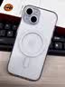 亿色适用苹果15手机壳iphone15保护套磁吸超薄透明硅胶气囊防摔软壳镜头全包magsafe充电简约男女款 实拍图