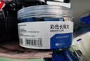 京东京造1#彩色长尾夹燕尾夹50mm（60只）票夹凤尾夹蝴蝶夹金属票据文件夹子 真实惠系列办公用品 实拍图