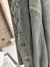 德玛纳【私服夹克】春秋季上衣复古立领时髦重工金属纽扣牛仔短外套女 实拍图