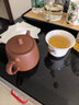 百年利永宜兴紫砂壶纯全手工原矿紫泥泡茶壶功夫茶具竹节汉铎一壶两杯套装 竹节汉铎 240ml 原矿紫泥 实拍图