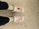 卡骆驰（CROCS）贝雅洞洞鞋男鞋女鞋轻便耐磨一脚蹬拖鞋休闲鞋百搭花园鞋|10126 裸粉-6PI(含智必星) 36 /37(220mm) 实拍图