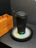 膳魔师（THERMOS）便携电动搅拌杯咖啡杯新款陶瓷涂层车载办公室保温杯高颜值水杯子 膳魔师-曜夜黑【395ml】+灰色杯套 实拍图