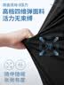 回力裤子夏季男薄款冰丝裤速干休闲裤百搭男裤透气运动裤男黑色XL 实拍图