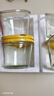 网红咸菜碗玻璃密封罐加厚酱菜盒冰箱保鲜罐小菜泡菜罐分装盒 两只随机装 2个 180ml 实拍图