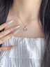 唯一（Winy）蓝桉与鸟999纯银项链女款2026新款女生吊坠生日礼物送女朋友首饰 实拍图