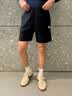 迪桑特（DESCENTE）TRAINING系列男士冷感纱线抗菌透气梭织短裤 BK-黑色 XL (180/88A) 实拍图
