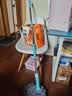 美丽雅自拧水拖把吸水墩布旋转挤水家用懒人免手洗老式地拖共2拖布 实拍图