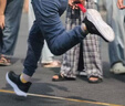 361°儿童运动鞋跑鞋2026夏季男女童3-12岁轻便大网孔跑鞋黑40 实拍图