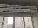 好太太晾衣架阳台手摇晾衣杆升降手动室内室外晒衣架家用晒衣架 Y022-银黑2米：双杆+50挂孔 实拍图